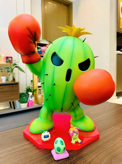 仙人掌獸限量版 數碼寶貝GK雕像