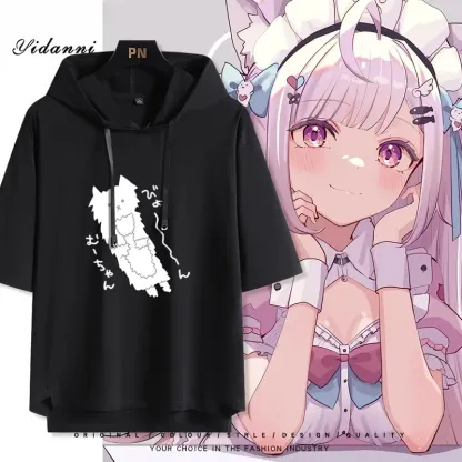 Vtuber Hololive新款 親子情侶男女款連帽短袖T恤-ZUIHANG SHOP