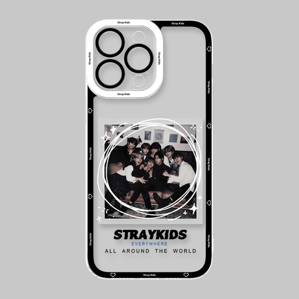 straykids天使眼透明防摔軟殼
