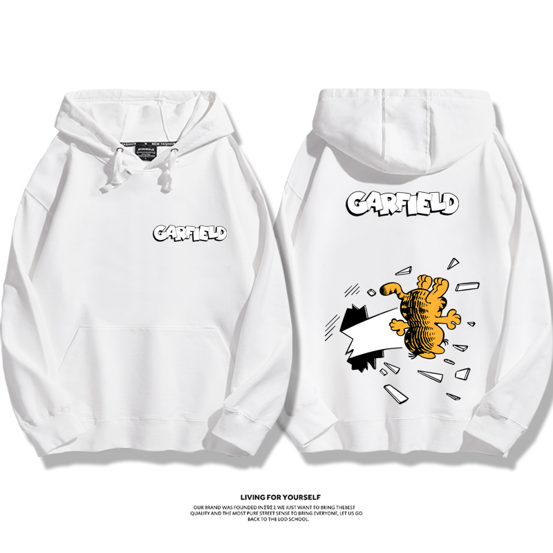加菲貓新款 親子情侶男女款連帽衛衣-ZUIHANG SHOP