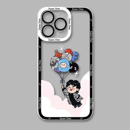 Eason Chan 陳奕迅天使眼透明防摔軟殼