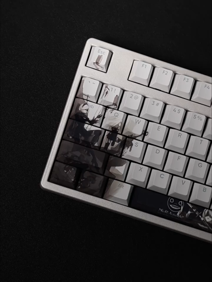 尼爾機械紀元透光RGB108鍵標準配列衛星軸鍵帽