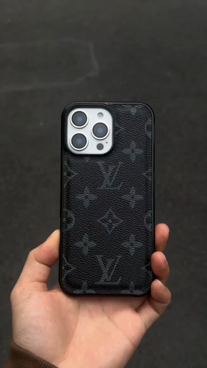 路易威登皮質防摔手機殼