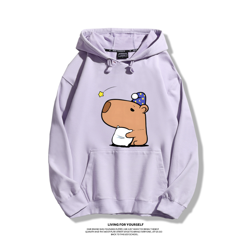 卡皮巴拉新款 親子情侶男女款連帽衛衣-ZUIHANG SHOP