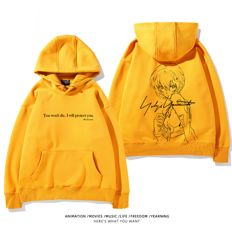 新世紀福音戰士新款 親子情侶男女款連帽衛衣-ZUIHANG SHOP