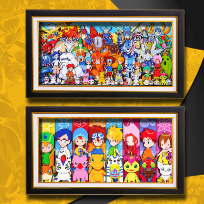 數碼寶貝 最初的記憶 3D立體畫-ZUIHANG SHOP