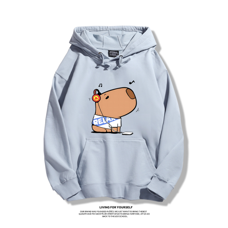 卡皮巴拉新款 親子情侶男女款連帽衛衣-ZUIHANG SHOP