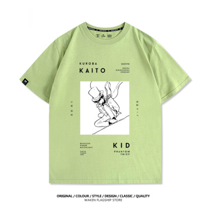 怪盜基德 2025親子情侶男女同款 印花短袖T恤