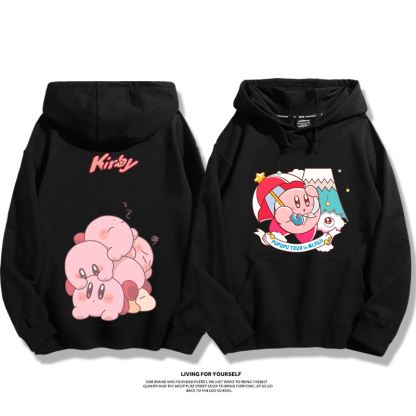 星之卡比新款 親子情侶男女款連帽衛衣-ZUIHANG SHOP