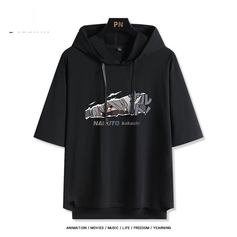 火影忍者 連帽短袖T恤