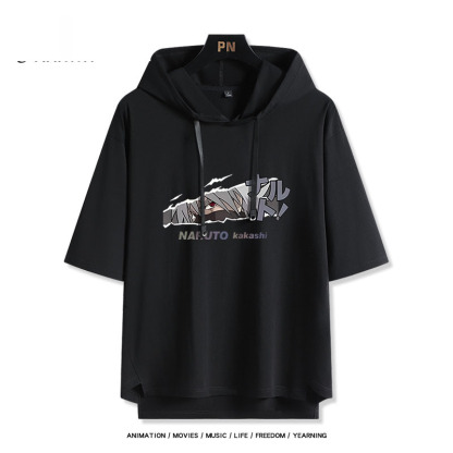 火影忍者 連帽短袖T恤