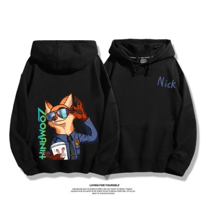 瘋狂動物城 2025秋冬新款 親子情侶男女連帽衛衣-ZUIHANG SHOP