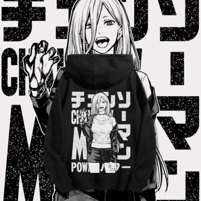 鏈鋸人 2025秋冬新款 親子情侶男女連帽衛衣-ZUIHANG SHOP