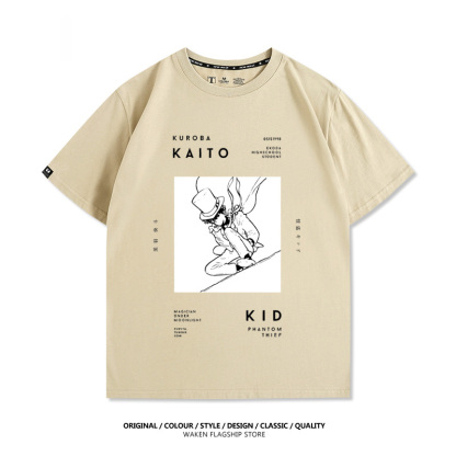 怪盜基德 2025親子情侶男女同款 印花短袖T恤