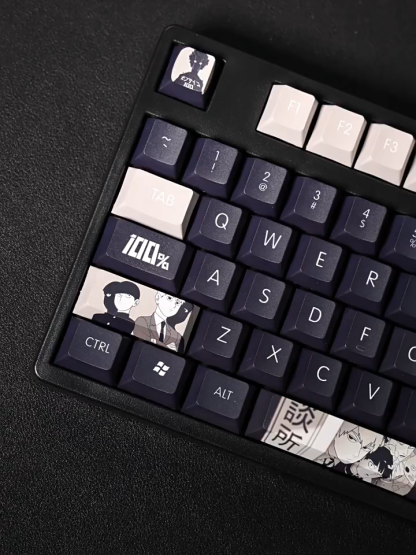 路人超能100透光RGB108鍵標準配列衛星軸鍵帽