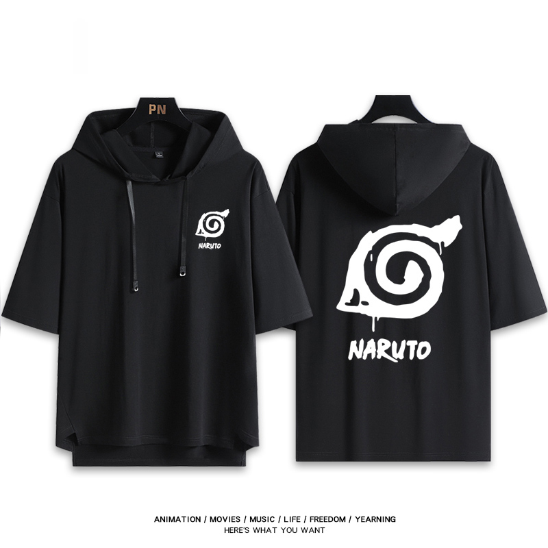 火影忍者 連帽短袖T恤-ZUIHANG SHOP