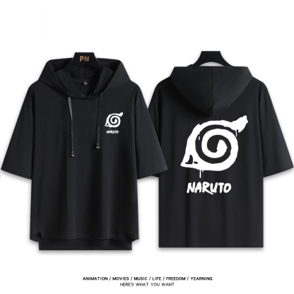 火影忍者 連帽短袖T恤-ZUIHANG SHOP