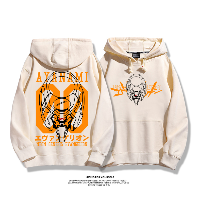 新世紀福音戰士新款 親子情侶男女款連帽衛衣-ZUIHANG SHOP