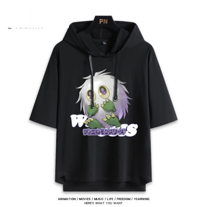 遊戲王 武藤遊戲 連帽短袖T恤-ZUIHANG SHOP