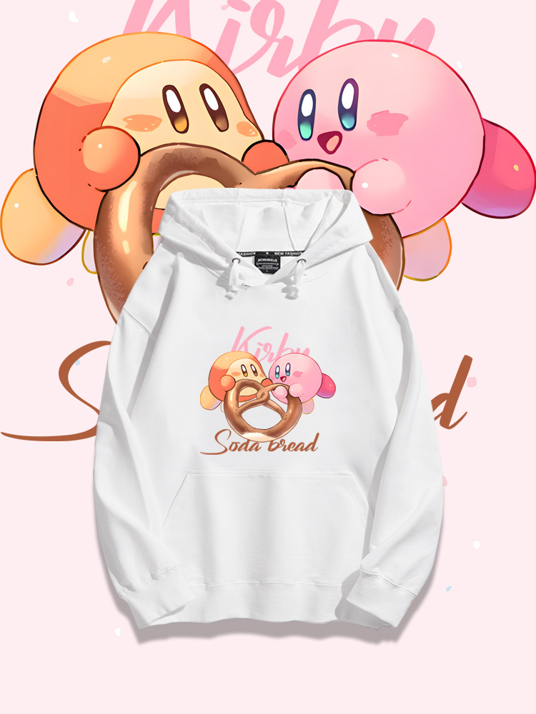 星之卡比新款 親子情侶男女款連帽衛衣