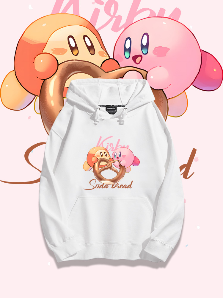 星之卡比新款 親子情侶男女款連帽衛衣