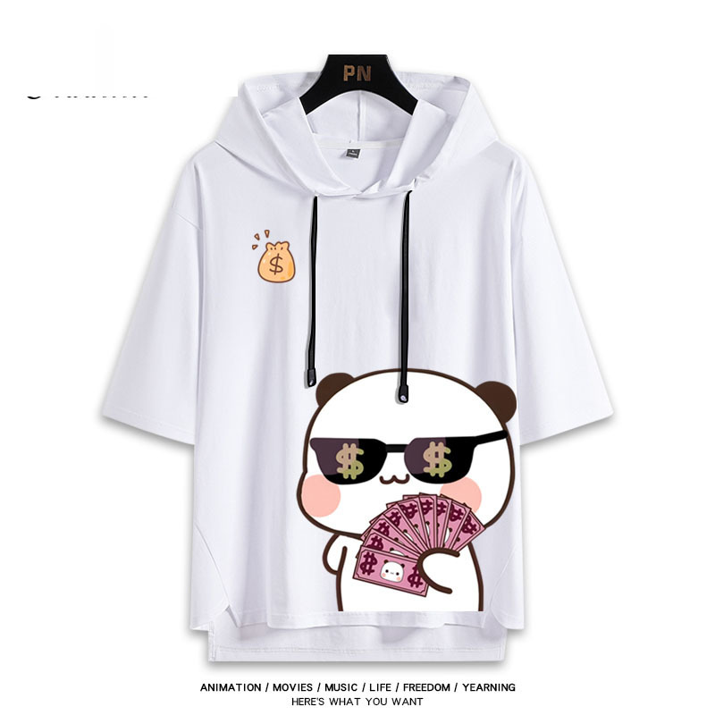 一二布布 連帽短袖T恤-ZUIHANG SHOP