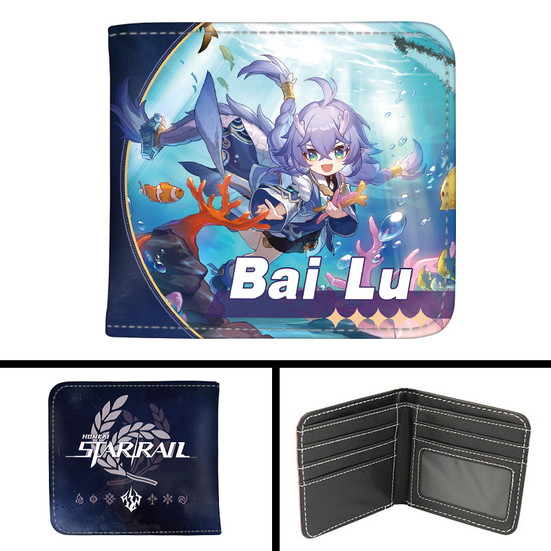 星穹鐵道Q版動漫周邊pu皮革短錢包-ZUIHANG SHOP