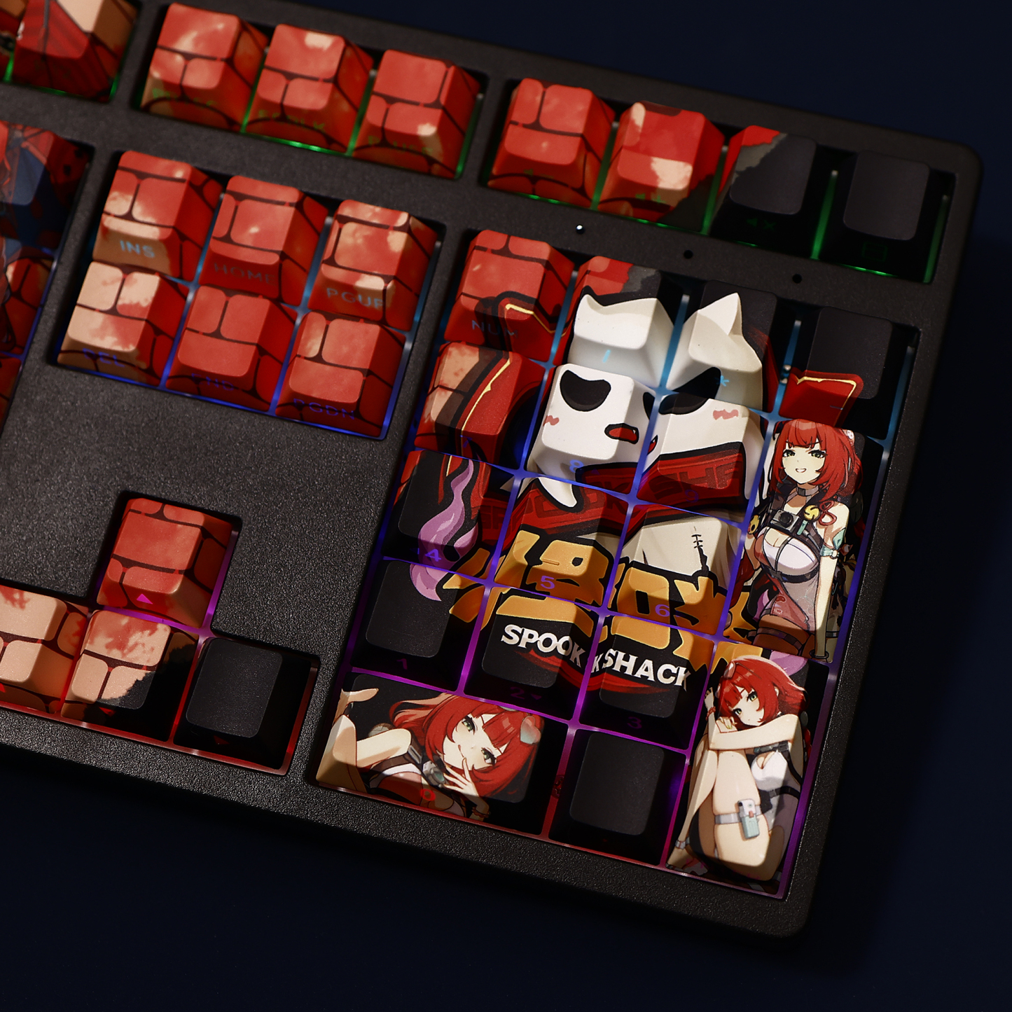 絕區零 浮波柚葉 108鍵 標準配列 衛星軸鍵帽-ZUIHANG SHOP