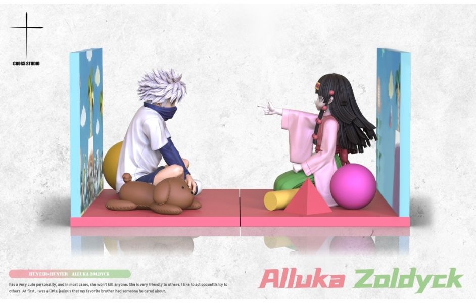 【預購】Cross十字工作室 HUNTER×HUNTER 蹲姿亞路嘉