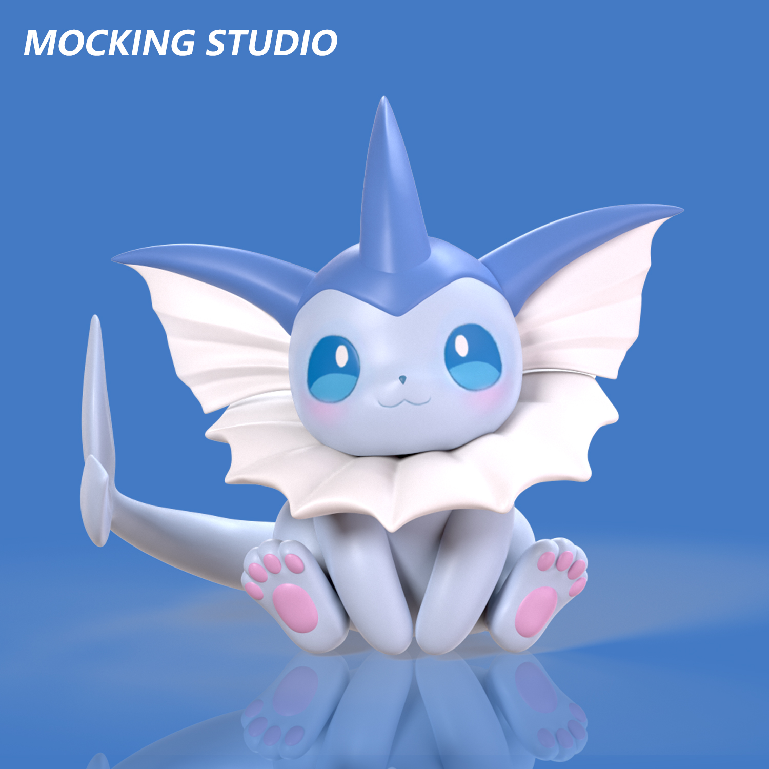 原創毛絨水伊布玩偶 鬆軟公仔-ZUIHANG SHOP