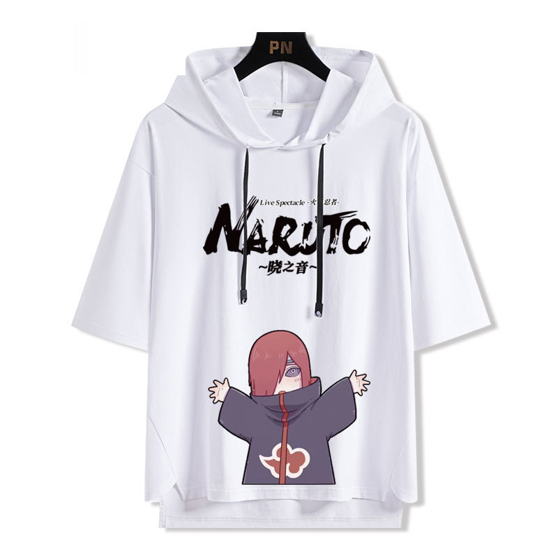 火影忍者 連帽短袖T恤