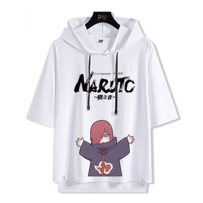 火影忍者 連帽短袖T恤