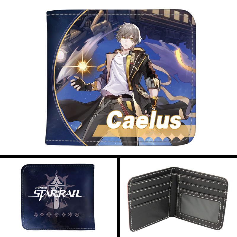 星穹鐵道Q版動漫周邊pu皮革短錢包-ZUIHANG SHOP