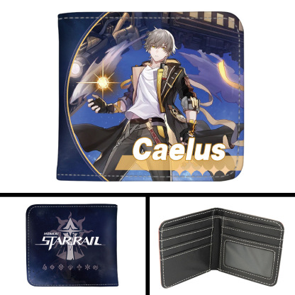 星穹鐵道Q版動漫周邊pu皮革短錢包-ZUIHANG SHOP