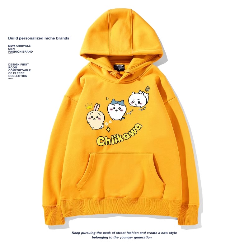Chiikawa新款 親子情侶男女款連帽衛衣-ZUIHANG SHOP