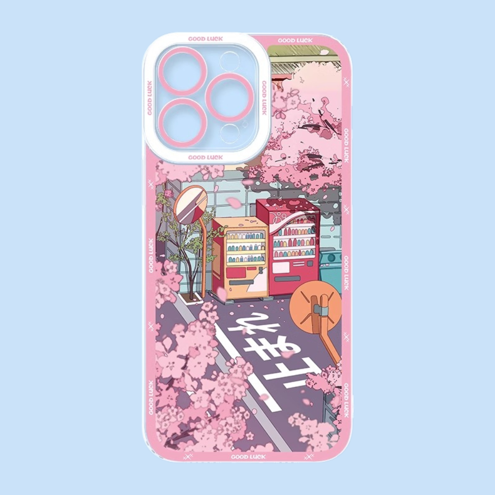 日式風景天使眼透明防摔軟殼-ZUIHANG SHOP