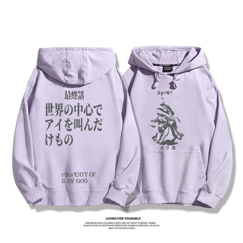 新世紀福音戰士 2025秋冬新款 親子情侶男女連帽衛衣-ZUIHANG SHOP