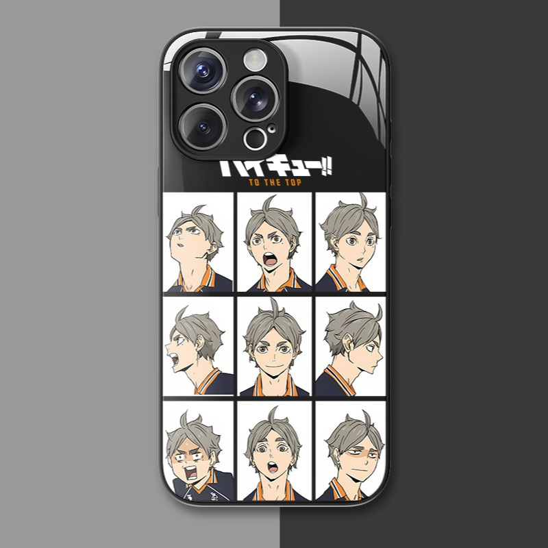 排球少年新款高清全包防摔玻璃殼-ZUIHANG SHOP