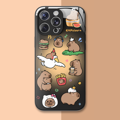 卡皮巴拉新款高清全包防摔玻璃殼-ZUIHANG SHOP