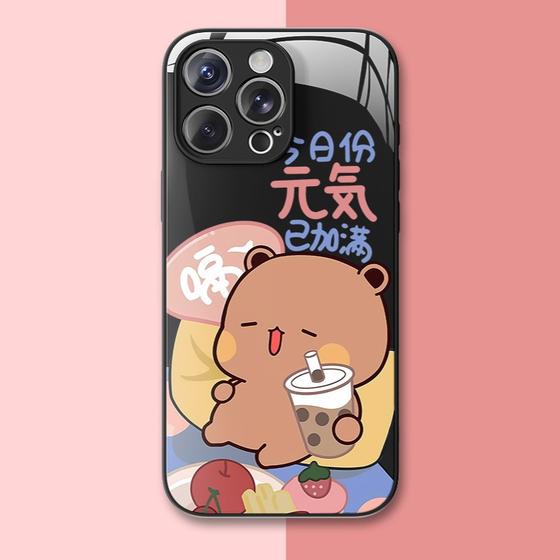 一二布布新款高清全包防摔玻璃殼-ZUIHANG SHOP