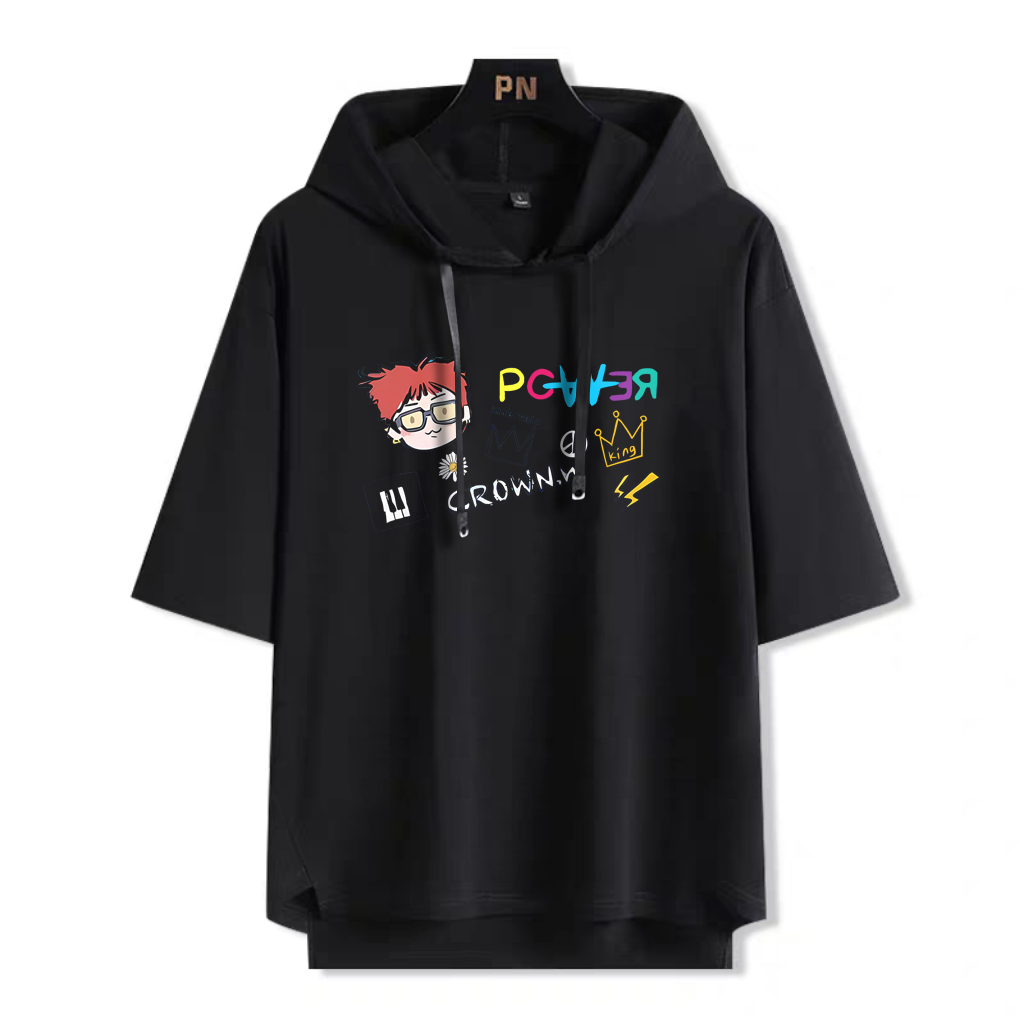 G-DRAGON 權志龍 連帽短袖T恤-ZUIHANG SHOP