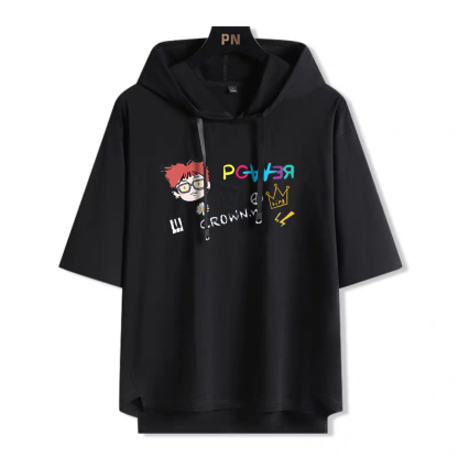 G-DRAGON 權志龍 連帽短袖T恤-ZUIHANG SHOP