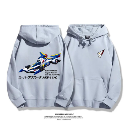 閃電霹靂車新款 親子情侶男女款連帽衛衣