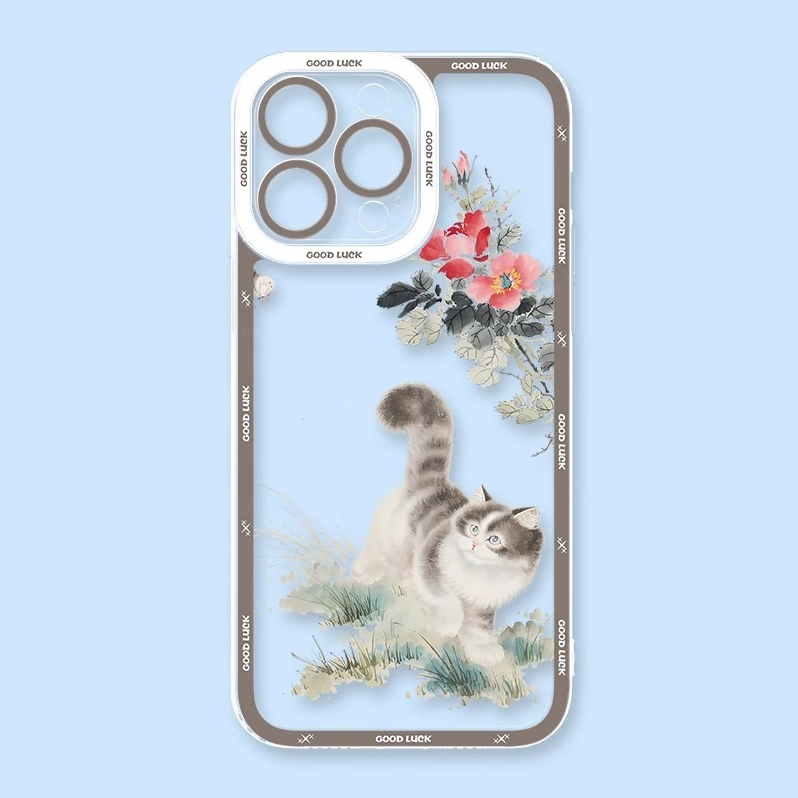 可愛萌寵天使眼透明防摔軟殼-ZUIHANG SHOP