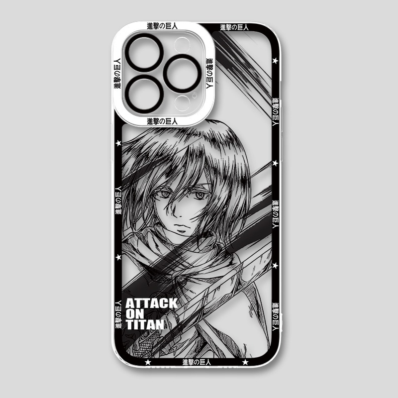 進擊的巨人天使眼透明防摔軟殼-ZUIHANG SHOP