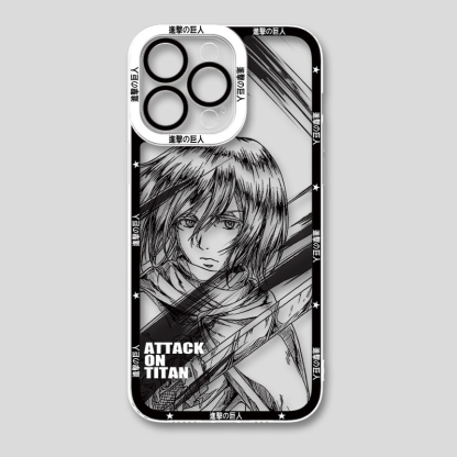 進擊的巨人天使眼透明防摔軟殼-ZUIHANG SHOP