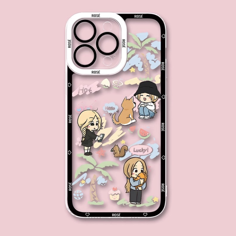 BLACKPINK 天使眼透明防摔軟殼-ZUIHANG SHOP