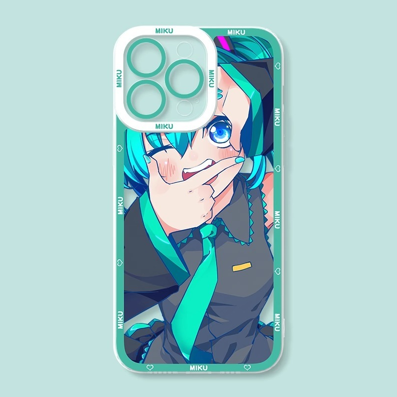 初音未來天使眼透明防摔軟殼