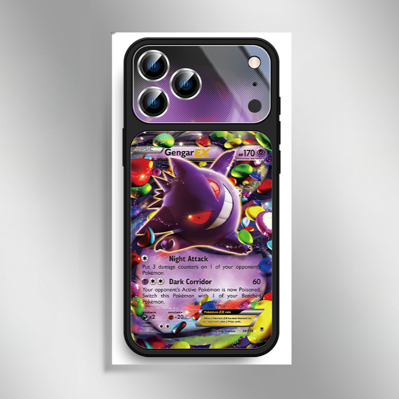 寶可夢新款高清全包防摔玻璃殼