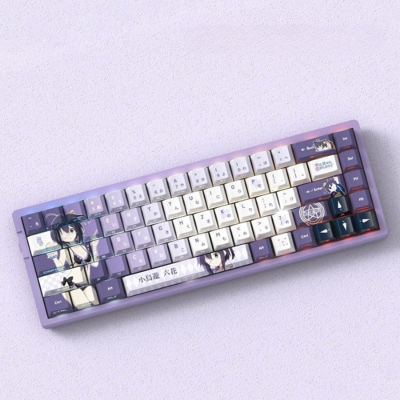 小鳥遊六花 聯名二次元側刻無線機械鍵盤